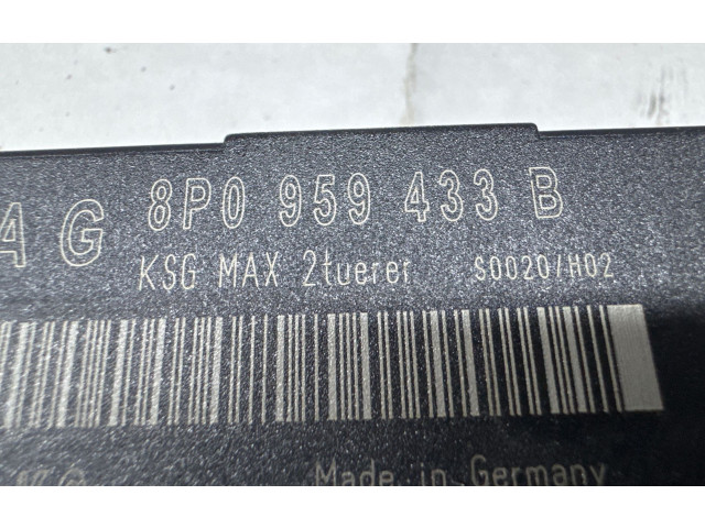 Блок комфорта 8P0959433B, S00201H02 Audi A3 S3 8P