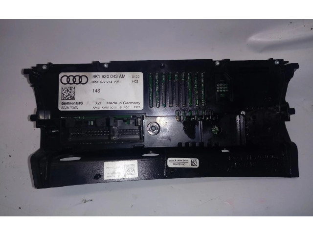 Блок управления климат-контролем 8K1820043AM   Audi A5 8T 8F