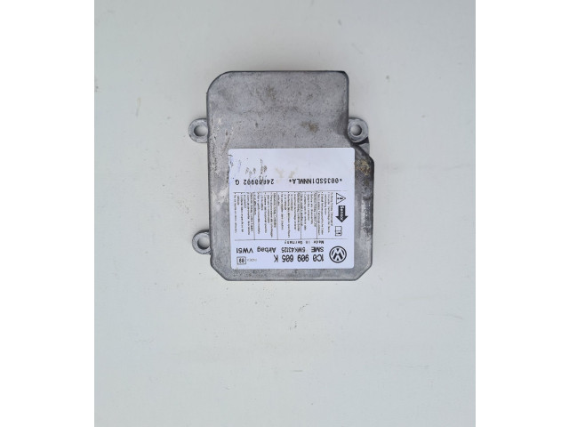 Блок подушек безопасности 1C0909605, 5WK43125 Skoda Fabia Mk1 (6Y)