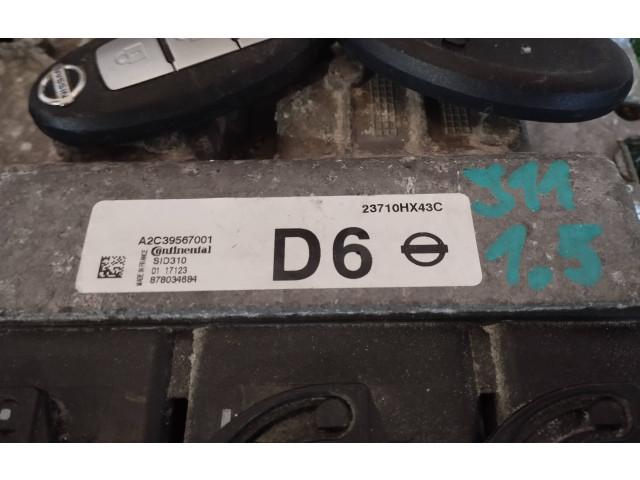 Řídící jednotka 23710HX43C, 878034684 Nissan Qashqai 2017