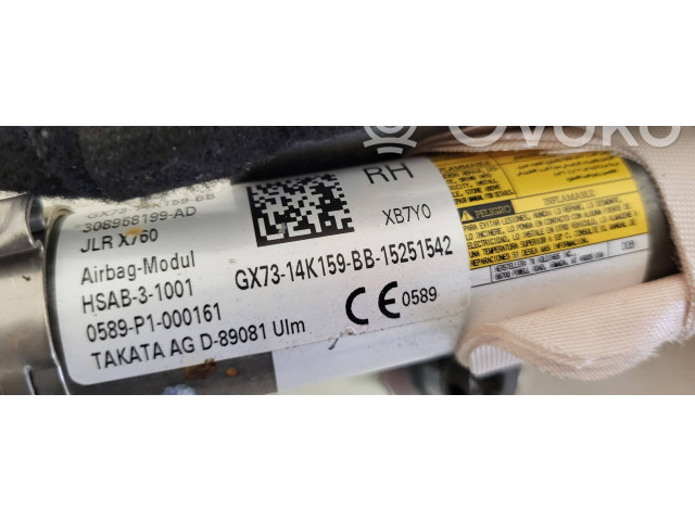 Боковая подушка безопасности HSAB31001, 308968199AD Jaguar XE