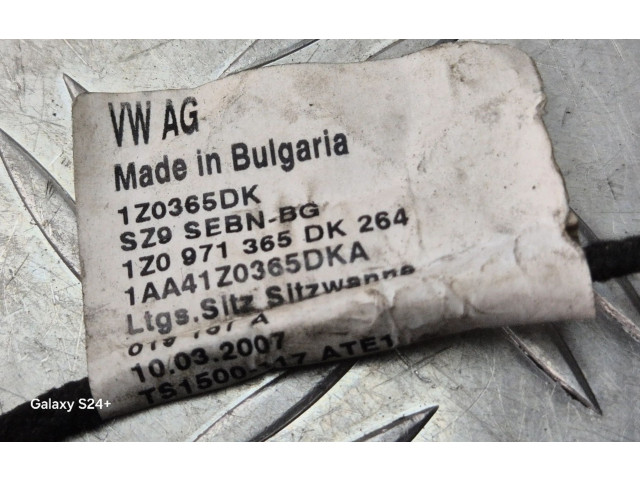 Подушка безопасности в сиденье 1K4880242D, 34033708B Skoda Octavia Mk2 (1Z)