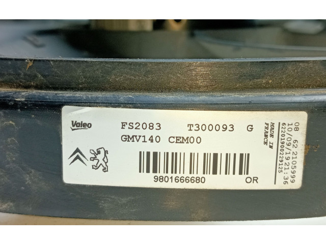 Вентилятор радиатора     1253Q0, T300093    Peugeot 2008 I 