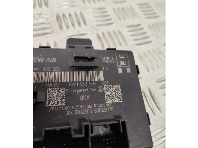 Блок управления климат-контролем 8W1959595 Audi Q5 SQ5