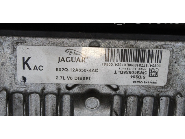 Řídící jednotka 8X2Q12A650KAC, 5WS40535D   Jaguar XF X250 2008