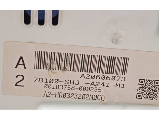 Панель приборов 78100SHJA241M1, 78100SHJA241 Honda Odyssey