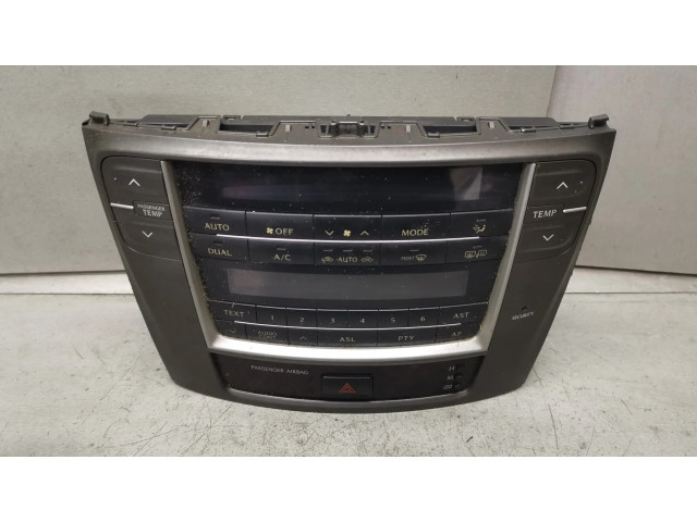 Блок управления климат-контролем Lexus IS 220D-250-350