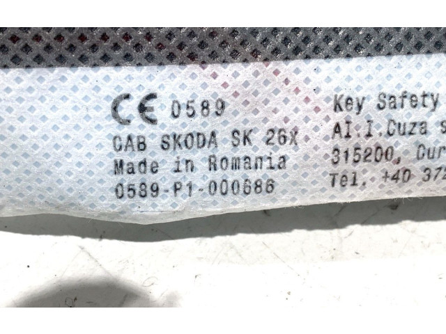 Боковая подушка безопасности 6V0880742B   Skoda Fabia Mk3 (NJ)