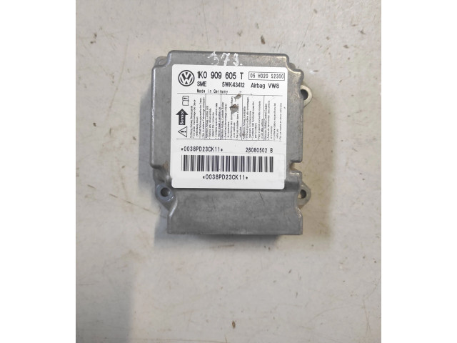 Блок подушек безопасности 1K0909605T, 26080502B Volkswagen Golf Plus