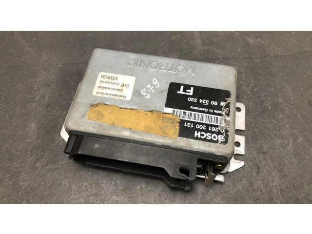 Блок управления двигателя 0261200131 Opel Zafira A