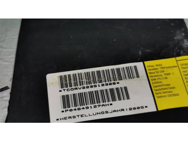 Боковая подушка безопасности P04649127AH   Chrysler 300 - 300C