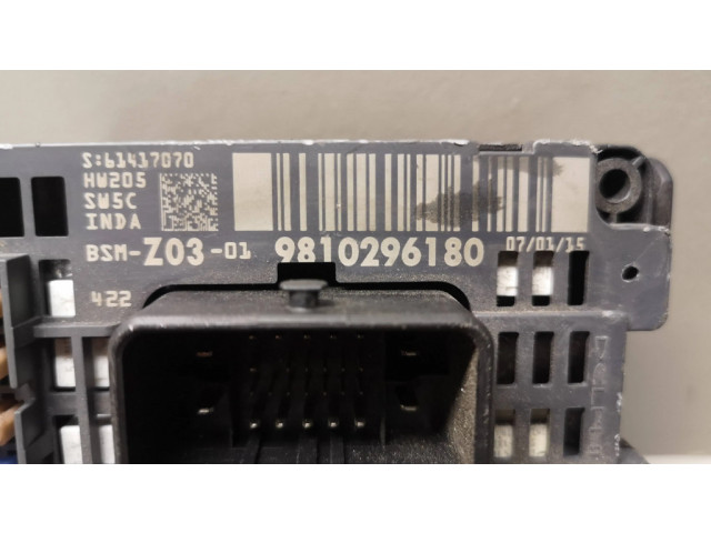 Модуль управления BSM 9810296180, BSMZ0301 Citroen C4 II Picasso