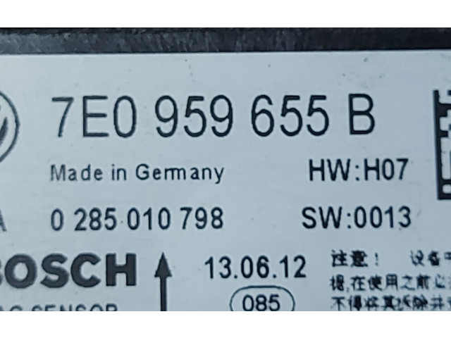 Блок подушек безопасности 7E0959655B, 0285010798 Volkswagen Caddy