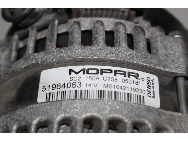 Генератор Jeep Renegade