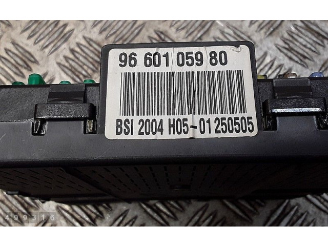 Блок предохранителей 9660105980 Citroen C4 I