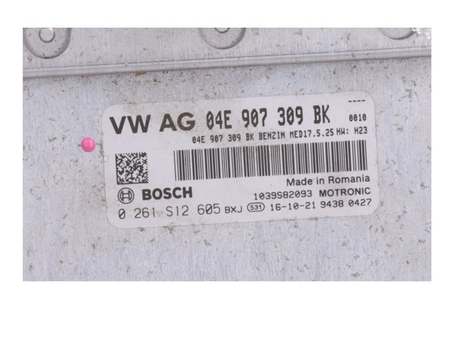 Блок управления двигателя 04E907309BK   Skoda Yeti (5L)