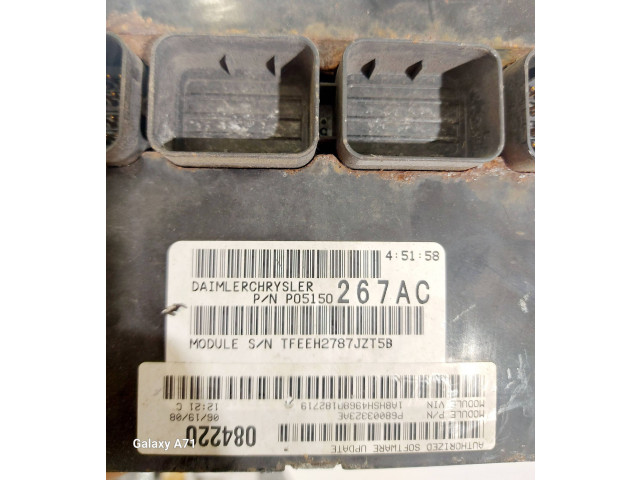 Řídící jednotka 3UC2860089J, P05150267AC Chrysler Grand Voyager V 2010