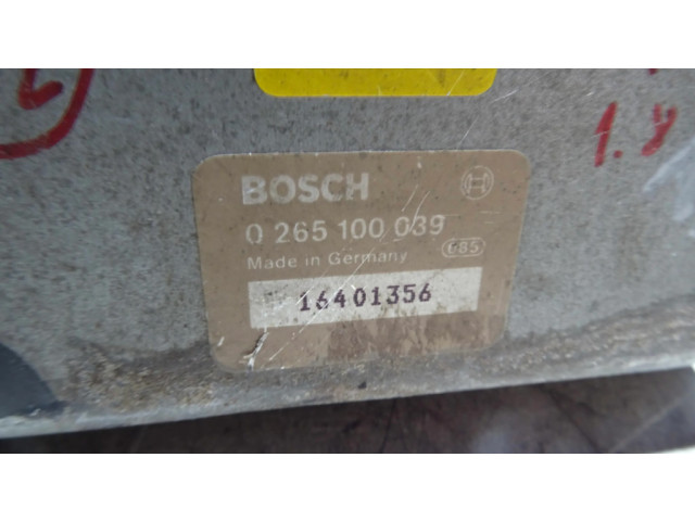 Блок управления АБС 0265100039 Opel Vectra A