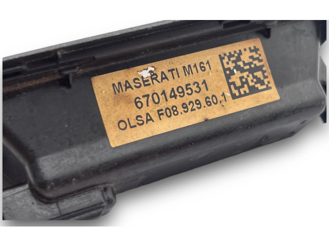 Блок комфорта S2652, 670149531 Maserati Levante