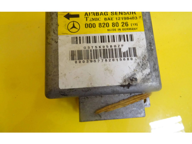 Блок подушек безопасности 0008208026   Mercedes-Benz C W202