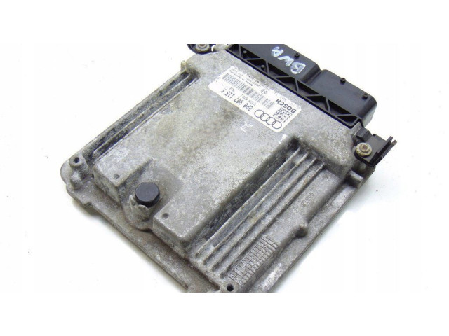 Блок управления двигателя 8P0907115K Audi A3 S3 8P