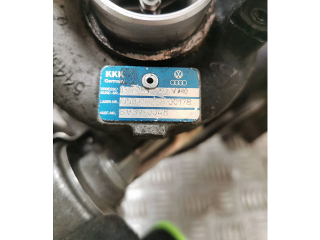 Турбина Volkswagen Touran I 03G253019J, BV390048 для двигателя BLS