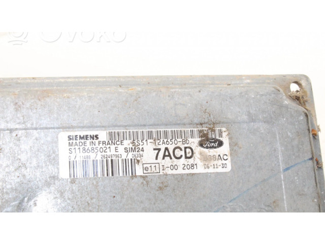 Řídící jednotka 5S5112A650BD   Ford Ka 2009