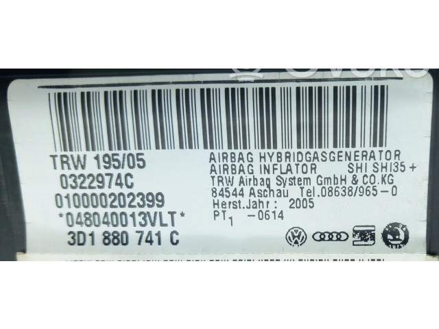Боковая подушка безопасности 3D1880741C   Volkswagen Phaeton