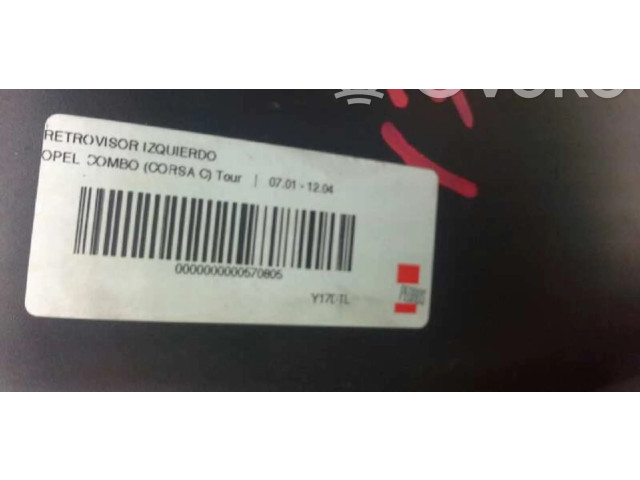 Зеркало электрическое Opel Combo C 2001 - 2011 года