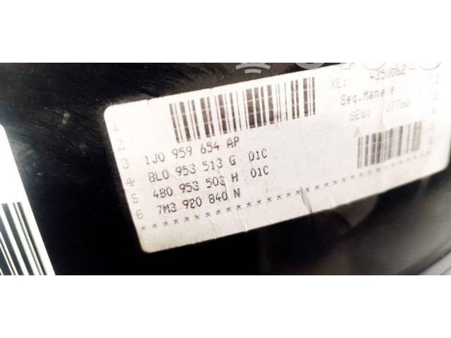 Přístrojová deska Volkswagen Sharan 2006 1J0959654, 8L0953513