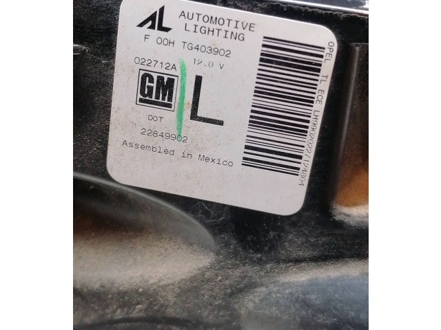 Подушка безопасности двери 22849902, TG403902   Opel Ampera