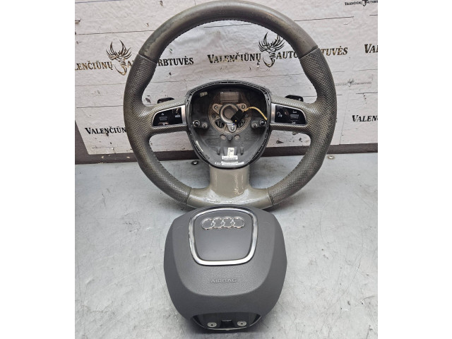 Руль Audi Q5 SQ5 2008 - 2017 года 8R0419091G, 8r0880201e