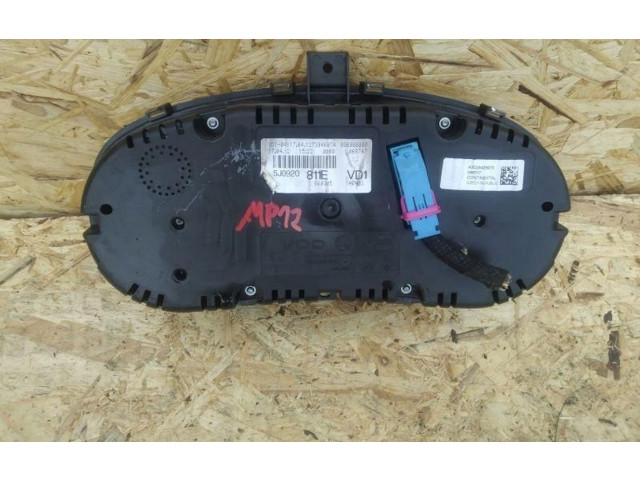 Панель приборов QQQQQ   Skoda Fabia Mk2 (5J)       