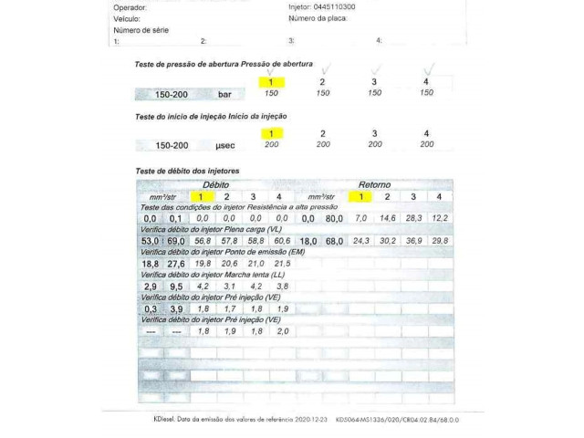 Форсунка 0000071794466, 445110300 Alfa Romeo Giulietta 940A3000