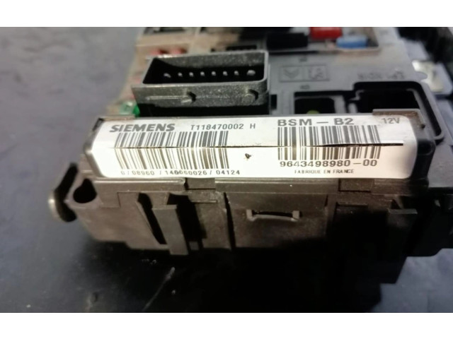 Pojistková skříňka 964349898000 Citroen Berlingo