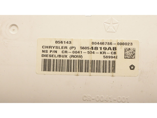 Přístrojová deska Fiat Freemont 2013 K68249007AD, 56046751AE