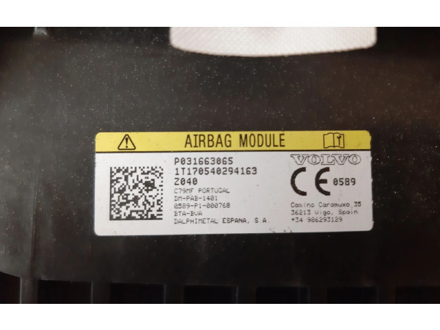 Подушка безопасности пассажира 031663065   Volvo S90, V90