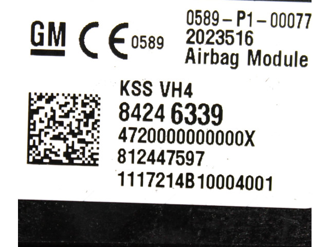 Подушка безопасности пассажира 84246339   Chevrolet Camaro