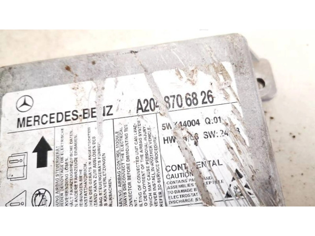 Блок подушек безопасности a2048706826, 5wk44004   Mercedes-Benz C AMG W204