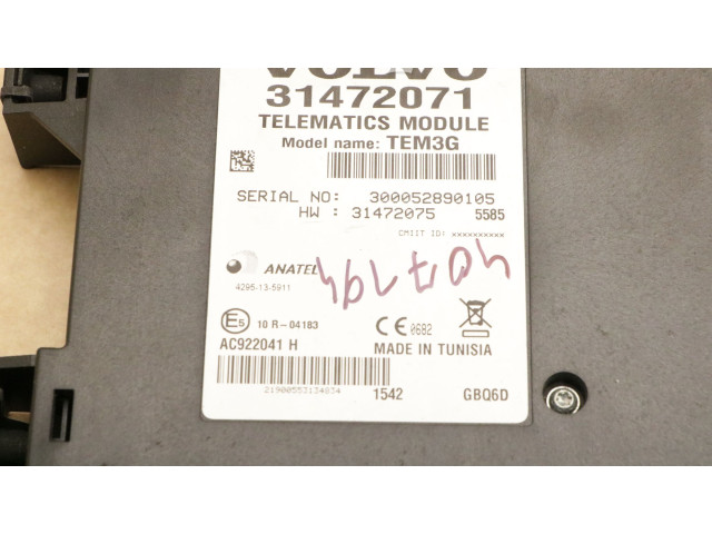 Блок управления 31472071 Volvo V70