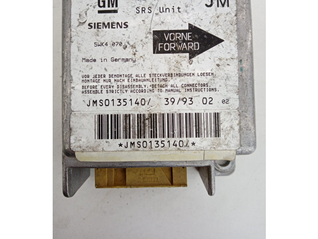 Блок управления надувных подушек 90462072JM, 5WK4070    Opel Vectra A   