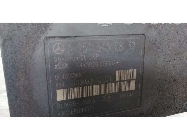 Блок АБС A1644311912, A2515450832   Mercedes-Benz  ML W164  2005 - 2011 года