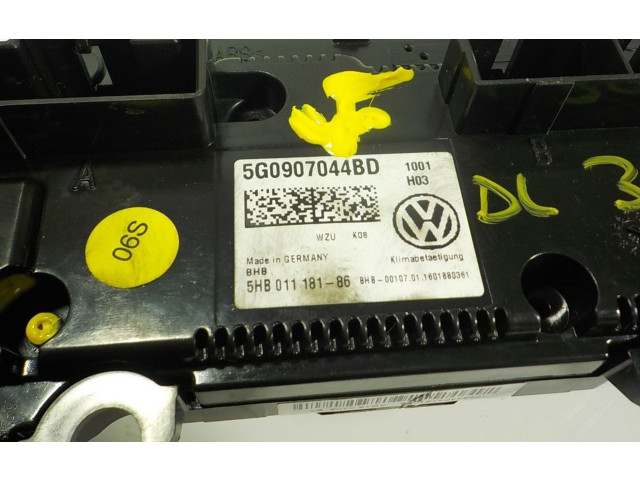 Блок управления климат-контролем 5G0907044BDWZU, 5G0907044BD Volkswagen Golf SportWagen