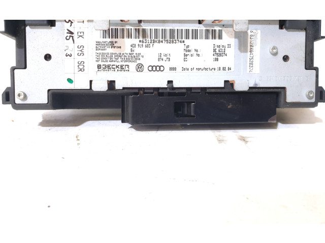 Дисплей 4E0919603F Audi A8 S8 D3 4E