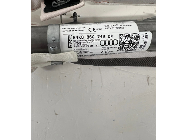 Zámek zadních dveří 4K8880742D Audi A7 S7 4K8 2019