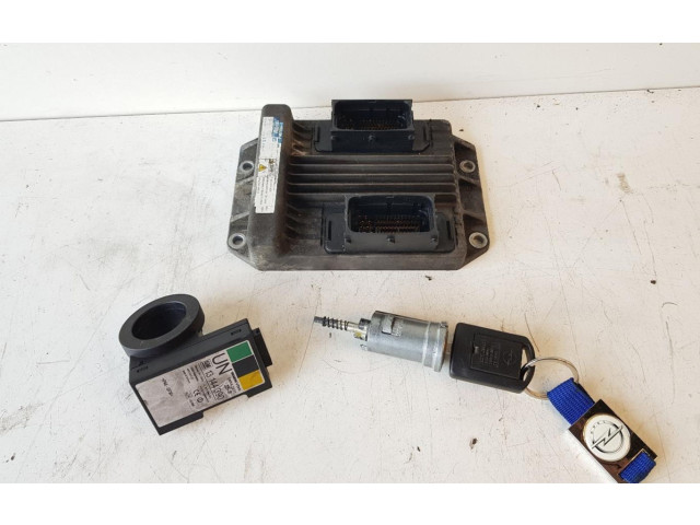 Блок управления двигателем Блок управления 8973509488   Opel Meriva A