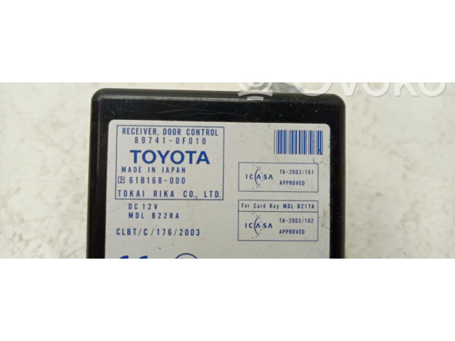 Блок управления 897410F010 Toyota Corolla Verso AR10