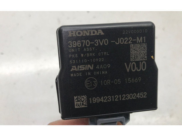 Блок управления 396703V0J022M1, 53111010922   Honda ZR-V