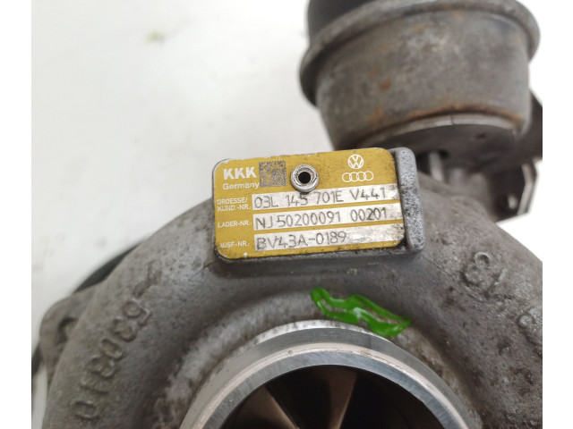  Турбина Audi A5 Sportback 8TA  03L145701E, BV43A0189   для двигателя CAHA      