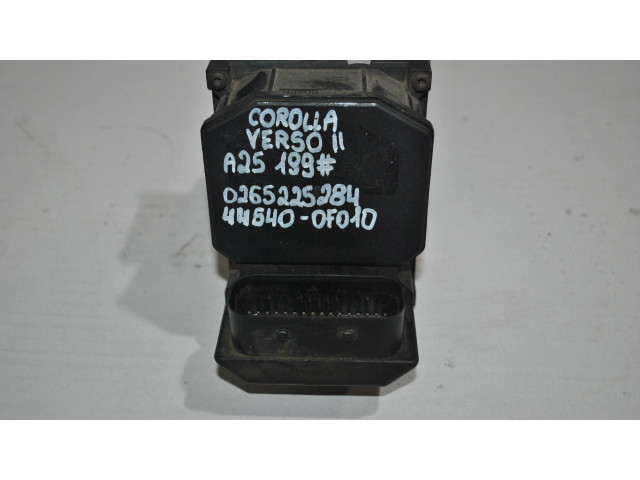 Блок АБС 895410F010, 0265225284   Toyota  Corolla Verso AR10  2004 - 2009 года